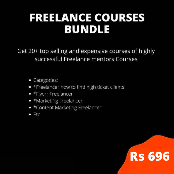 Freelance 20+ Expensive Courses bundle