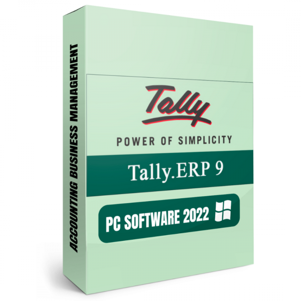 Tally E*R*P 9 | Accounting Business Management | PC Software | Inventory | Payroll | Lifetime