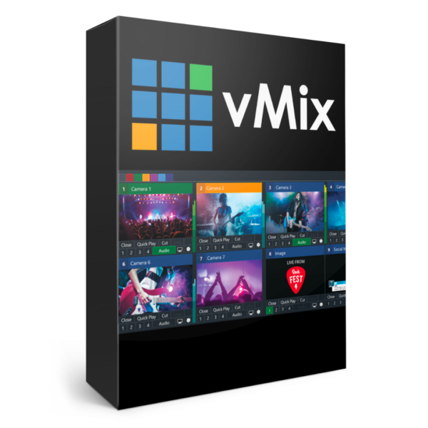 vMix Pro 2022 v25 Latest Lifetime For Windows (64-bit)