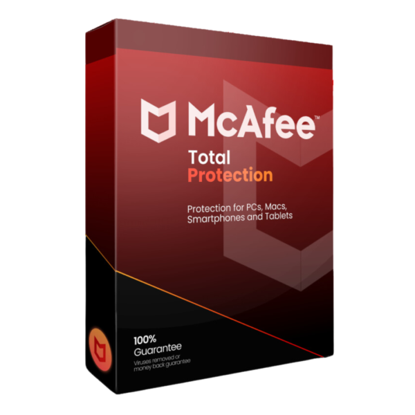McAfee Total Protection 2024 ORIGINAL ANTIVIRUS SOFTWARE | 10 YEARS | ORIGINAL KEY