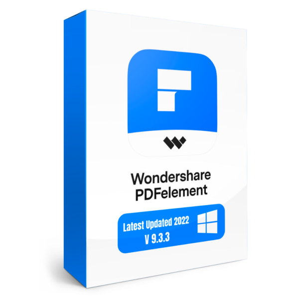 Wondershare PDFelement Professional 9 l Latest 2022 l Windows | Lifetime