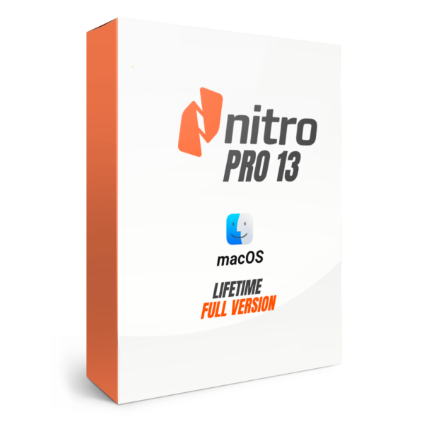 Nitro PDF Pro 13 Lifetime for Intel and M1 Chip Apple Silicone MacOs/Macbook/Mac | Full Version