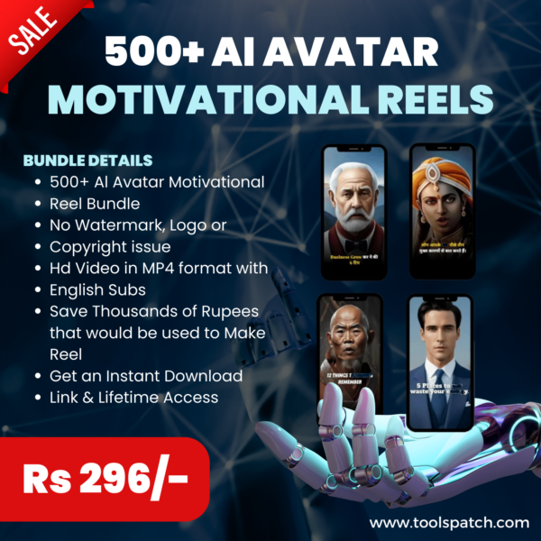 500+ English AI Reel Bundle