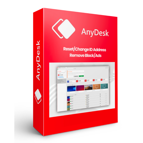AnyDesk 2023 | Reset/Change ID Address | Remove Block/Ads | Keep Client ID | Guide Provided | Lifetime Full Version |